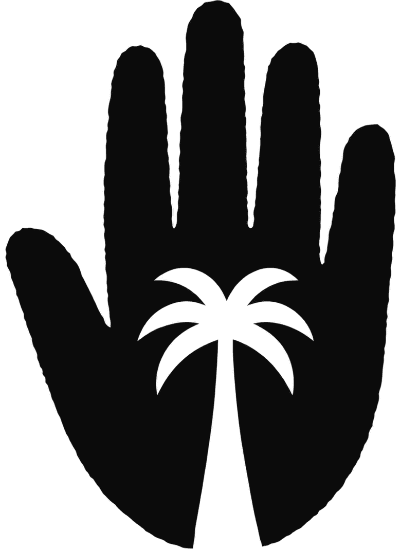 Palm Radio hand, black