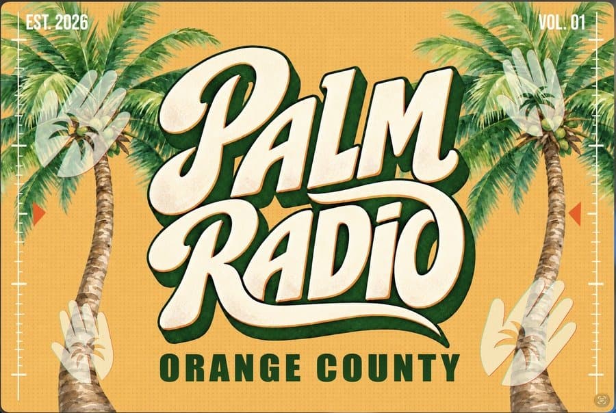Palm Radio Orange County badge